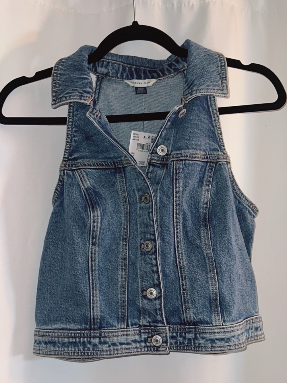 American Eagle Outfitters Jean Vest